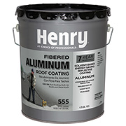Henry 555 Fibered Aluminum| Leading Wholesale Distribuitor Of Commercial Roofing Products | NB Handy